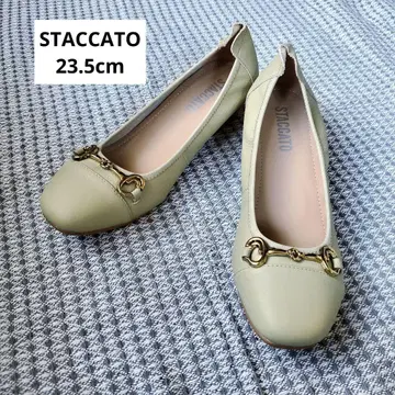 STACCATO 2024AW 카밍 비트 웨지솔 펌프스 23.5cm