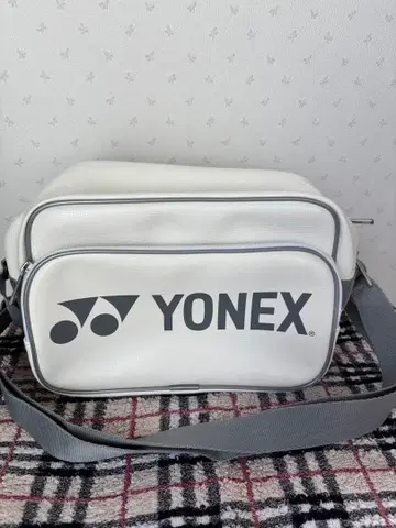 YONEX 숄더백 파우치 화이트 소프트 테니스 배드민턴 레어 귀여운