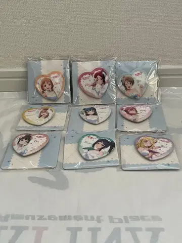 러브 라이브 Thank you, FRIENDS!! ver. 하트형 캔뱃지