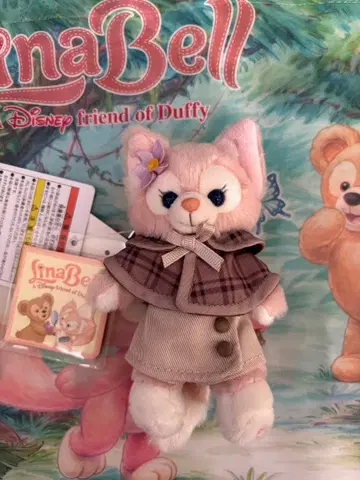 디즈니씨 리나벨 인형 배지