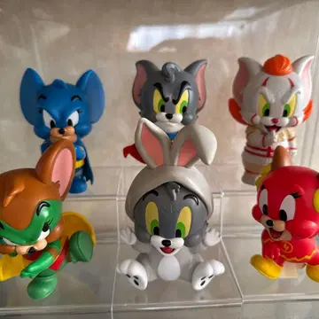 톰과 제리 미니 피규어 6개 세트