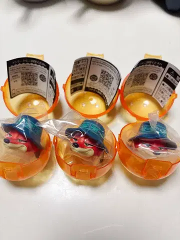 주토피아 2 패션 반지 닉 3개 세트 판매