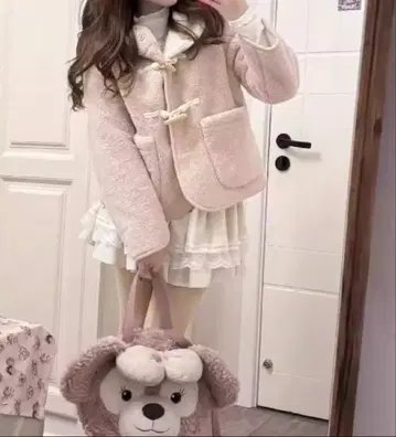 코트 자켓 스커트 세트 발레코어