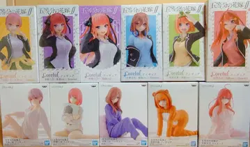 5등분의 신부 Coreful 파자마 피규어 세트