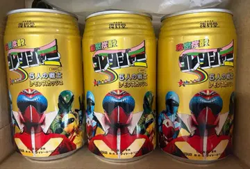 복각당 비밀탄산 고레인저 특촬물 빈 캔 3개 세트