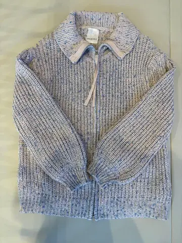 Kastane [더블 지퍼] MIX 하이넥 ZIP 니트