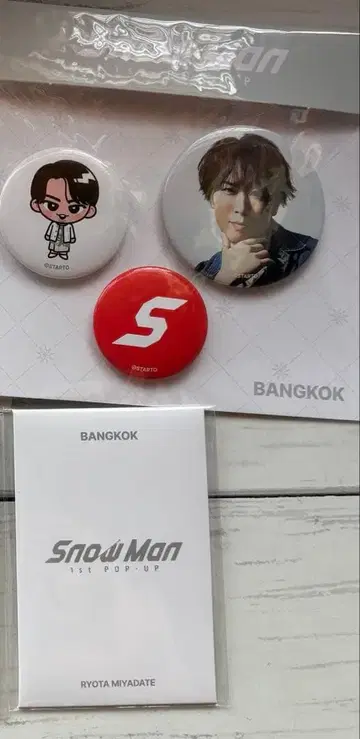 Snow Man 팝업 POP-UP 태국 방콕 미야타테 료타