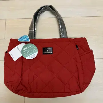 ROOTOTE CORPORATION 퀼팅 토트백 레드