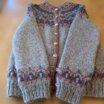 빈티지 노르딕 가디건