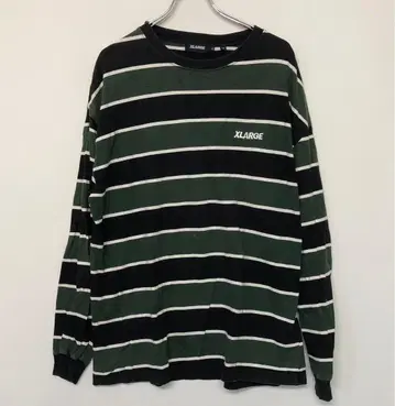 XLARGE 스트릿 스케이트 힙합 구제 의류 와이드 보더 롱 T