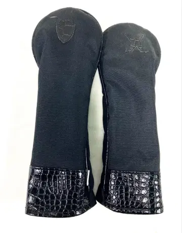 페어웨이 우드용 골프헤드커버 2세트 블랙 HALYRUID