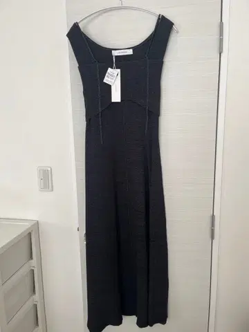 러그나무 문 니트 뷔스티에 세트 원피스