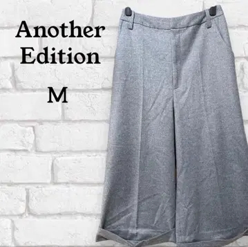 Another Edition 가우초 팬츠 M 그레이 여성용
