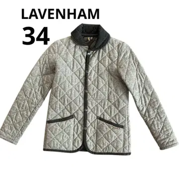 lavenham 퀼팅 자켓 울 캐시미어
