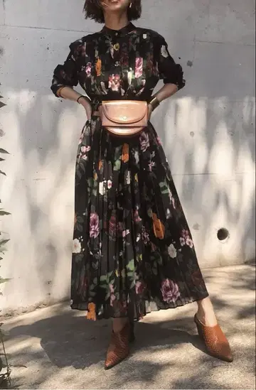 Ameri VINTAGE 아메리빈티지 꽃무늬 원피스