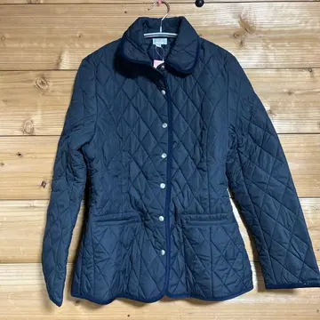 새상품, 미사용 CYRILLUS 네이비 퀼팅 자켓 38