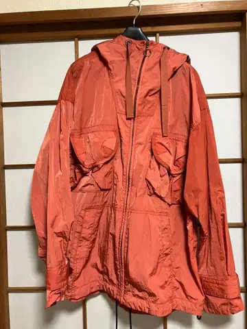 RNA 오렌지 후드 부착 마운틴 후드티