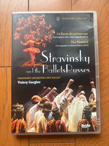 스트라빈스키 [봄의 제전] & [불새] 니진스키 안무 원전판 발레 DVD