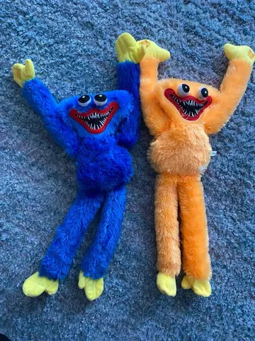 허기 워기 벨크로 테이프 부착 봉제 인형 2개 묶음 판매