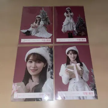 모리야 레이나 크리스마스 사진 4장 세트