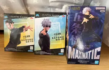 주술회전 고죠 사토루 게토 스구루 피규어 3체 세트