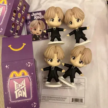 TinyTan 정국 피규어 맥 BTS 해피밀