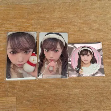 시미즈 케이코 사전 7000엔 트레이딩 카드 067 캔뱃지