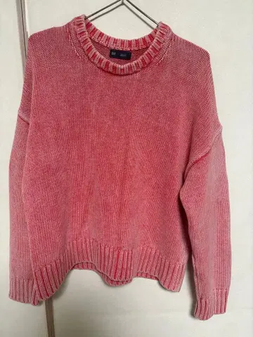 GAP 핑크 니트 스웨터 M 사이즈
