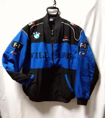 BMW 윌리엄 르노 빈티지 충전솜 블루종