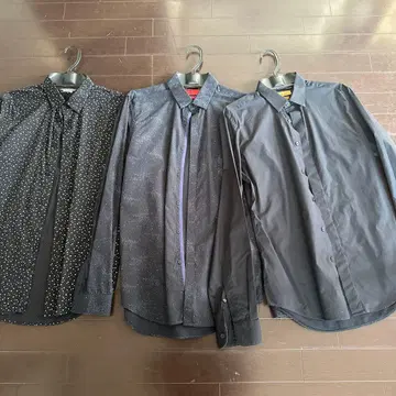 ZARA MAN 긴팔 셔츠 3개 세트