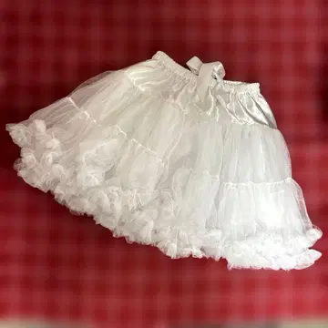 파니에 프릴 샤샤 스커트 페티코트