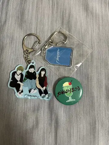 카네요리마사루 캔뱃지 아크릴 키링