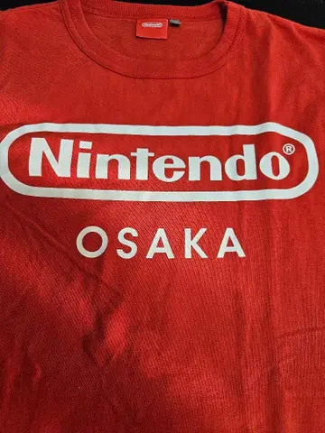 [ 미사용 새상품 ] NINTENDO OSAKA 닌텐도 닌텐도 T셔츠
