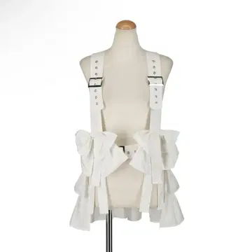 HEIHEI 리본 하네스 WHITE