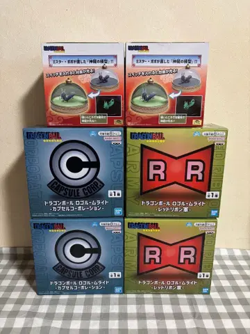 드래곤볼 룸 라이트 신룡 모형