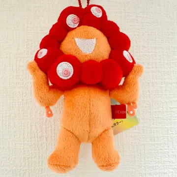 최애 컬러 미야쿠미야쿠 볼체인 마스코트 빨간색