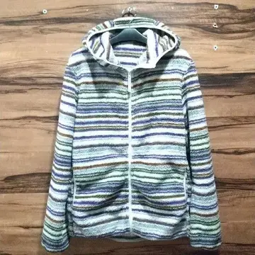 보더 플리스 후드티