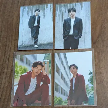 기무라 타츠나리 브로마이드 4장 세트