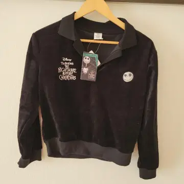 나이트메어 비포 크리스마스 잭 벨로아 피케 셔츠 따뜻한 레어