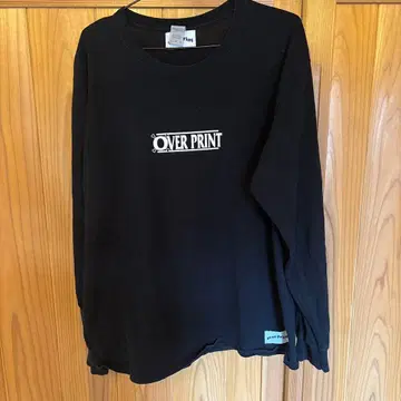 overprint ONEPIECE 콜라보 T셔츠