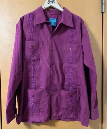 Tropi Cool 빈티지 쿠바 셔츠 구제 의류