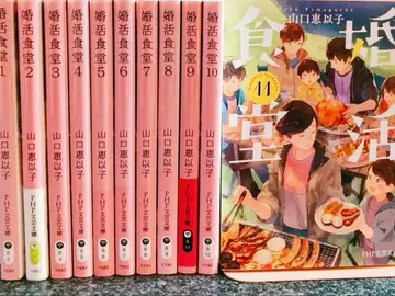 야마구치 에이코 구혼활동 식당 시리즈 1권~11권 11책 세트