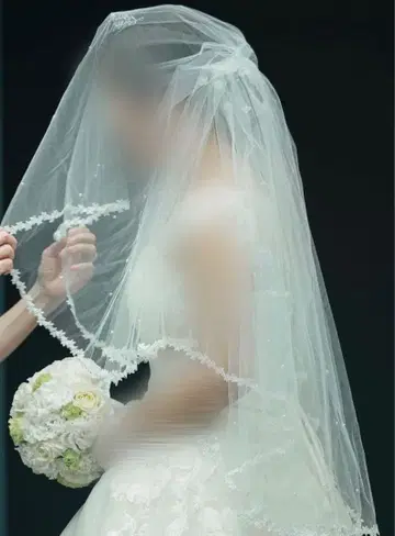 타카미 브라이덜 베일 펄 레이스 꽃