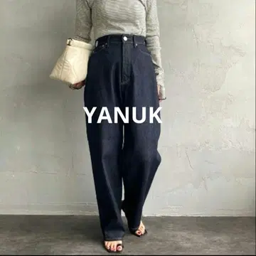 야누크 Joan 루즈 스트레이트 데님 스트레치 25인치 완판템