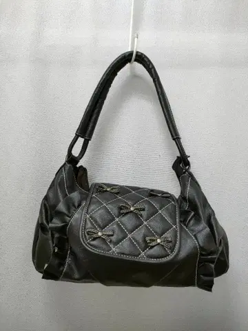 갤러리 비스콘티 블랙 리본 백