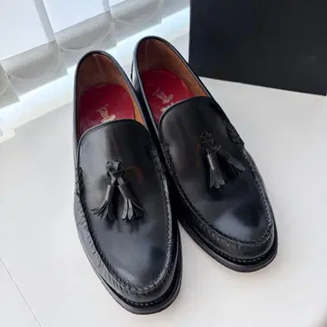 REGAL Shoe&co. BEAMS 별주 블랙 태슬 로퍼 26cm
