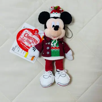 도쿄 디즈니랜드 크리스마스 2016 미키 인형 배지