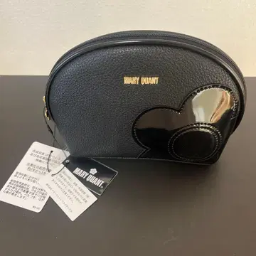 MARY QUANT 블랙 파우치