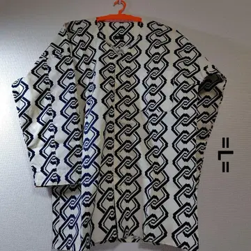 다보셔츠 크림 요시와라츠나기 L