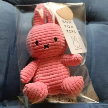 BONTONTOYS 코듀로이 미피 13cm 봉제 인형 핑크